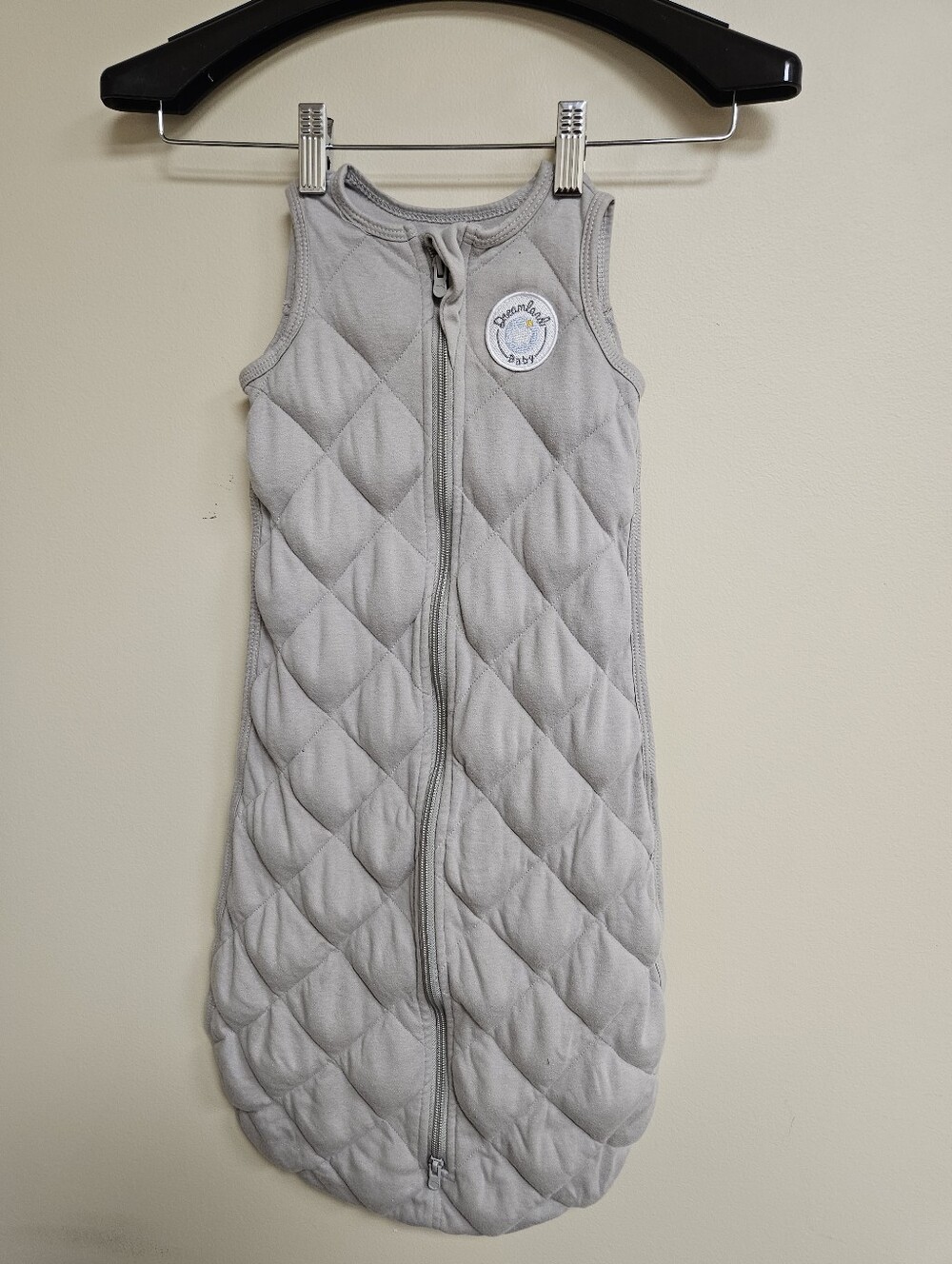Dreamland Baby Weighted 6-12 Months Sleep Sack Gray Boy Girl Sleeveless 15-24 Lb